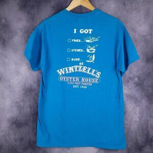 Vintage 00s Y2K  Wintzell's Oyster House Gulf Coast flirty ironic shirt